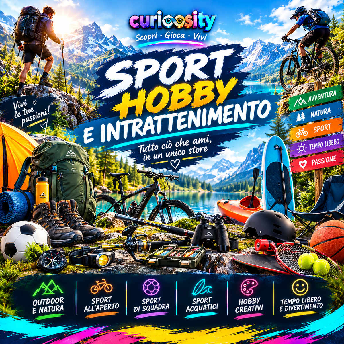 COLLEZIONE SPORT HOBBY E INTRATTENIMENTO