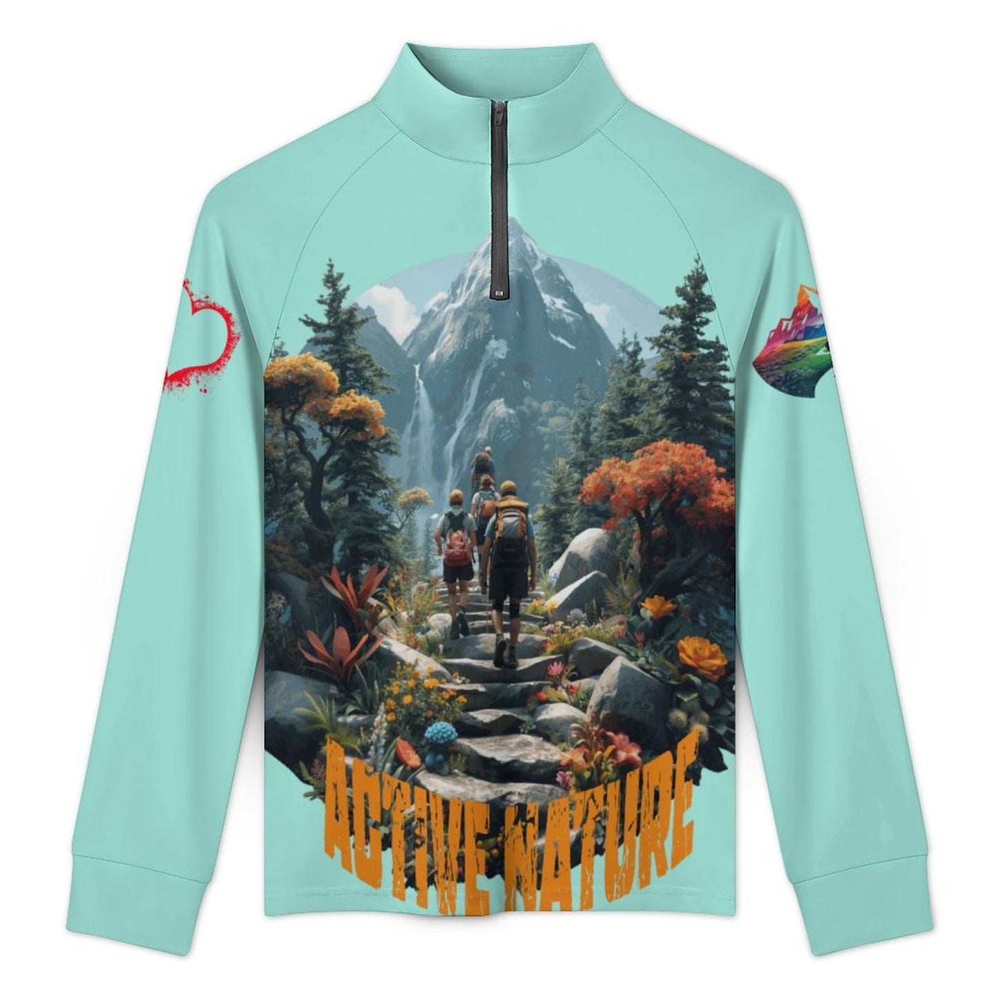 180gsm Women's Cool Touch Fitted Quick Dry Top(All-Over Printing)