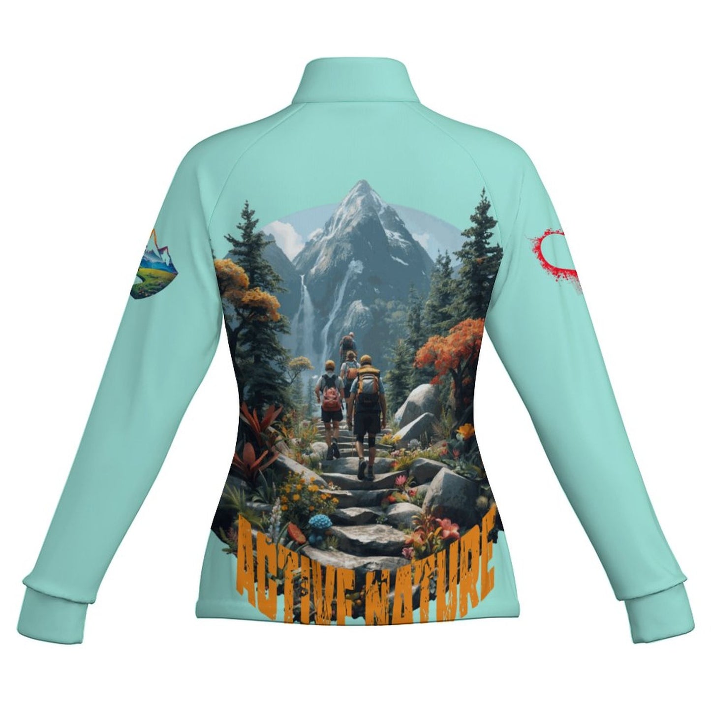 180gsm Women's Cool Touch Fitted Quick Dry Top(All-Over Printing)