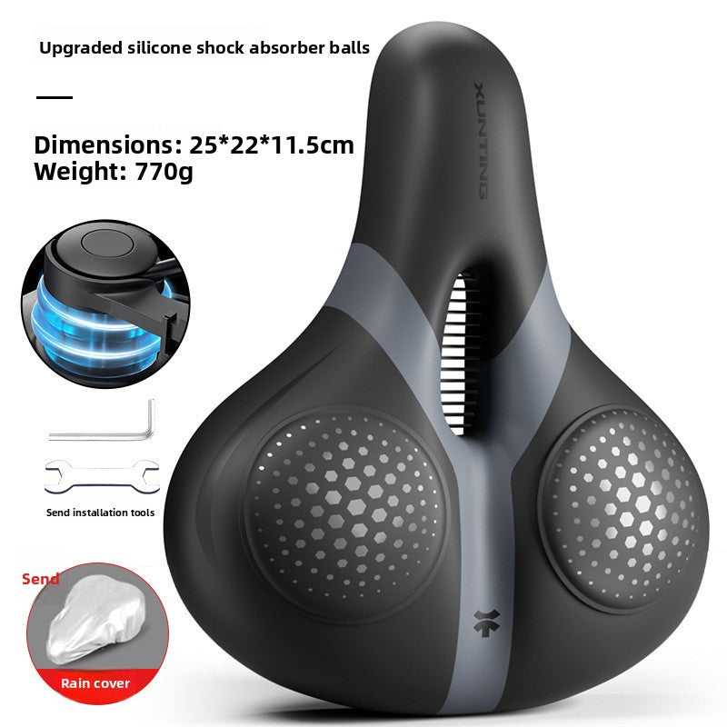 Thickened Silicone Gel Bicycle Seat Cushion