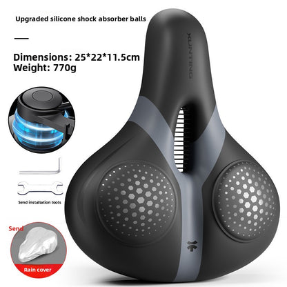 Thickened Silicone Gel Bicycle Seat Cushion