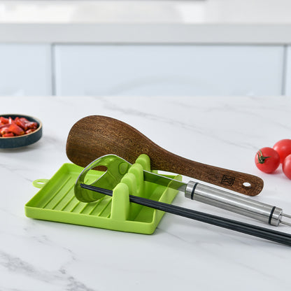 Spatula Rack Household Soup Spoon Cushion Kitchen Storage Rack Plastic Pot Cover Rack Kitchen Spatula Rack