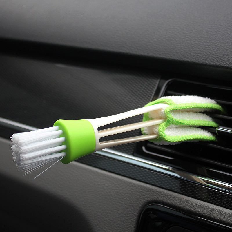 Car Air Conditioning Multi-function Air Outlet Cleaning Tool Instrument Panel Dusting Brush