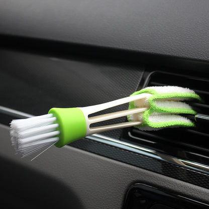 Car Air Conditioning Multi-function Air Outlet Cleaning Tool Instrument Panel Dusting Brush