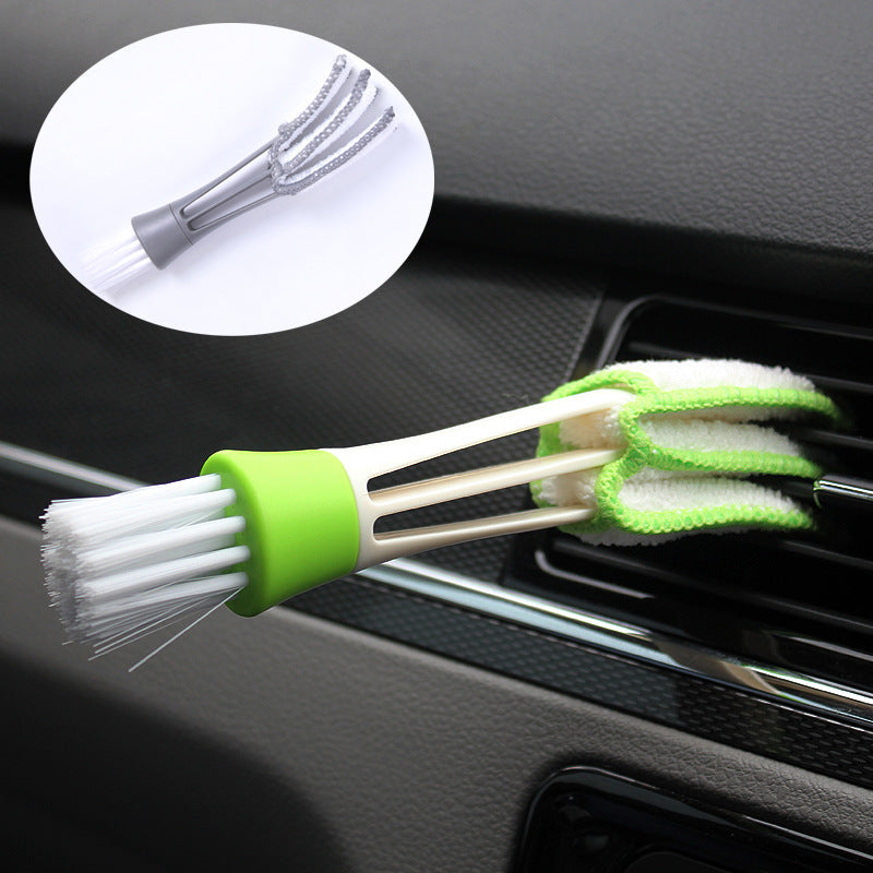 Car Air Conditioning Multi-function Air Outlet Cleaning Tool Instrument Panel Dusting Brush