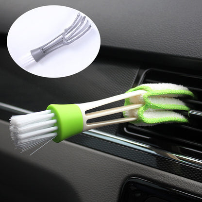 Car Air Conditioning Multi-function Air Outlet Cleaning Tool Instrument Panel Dusting Brush