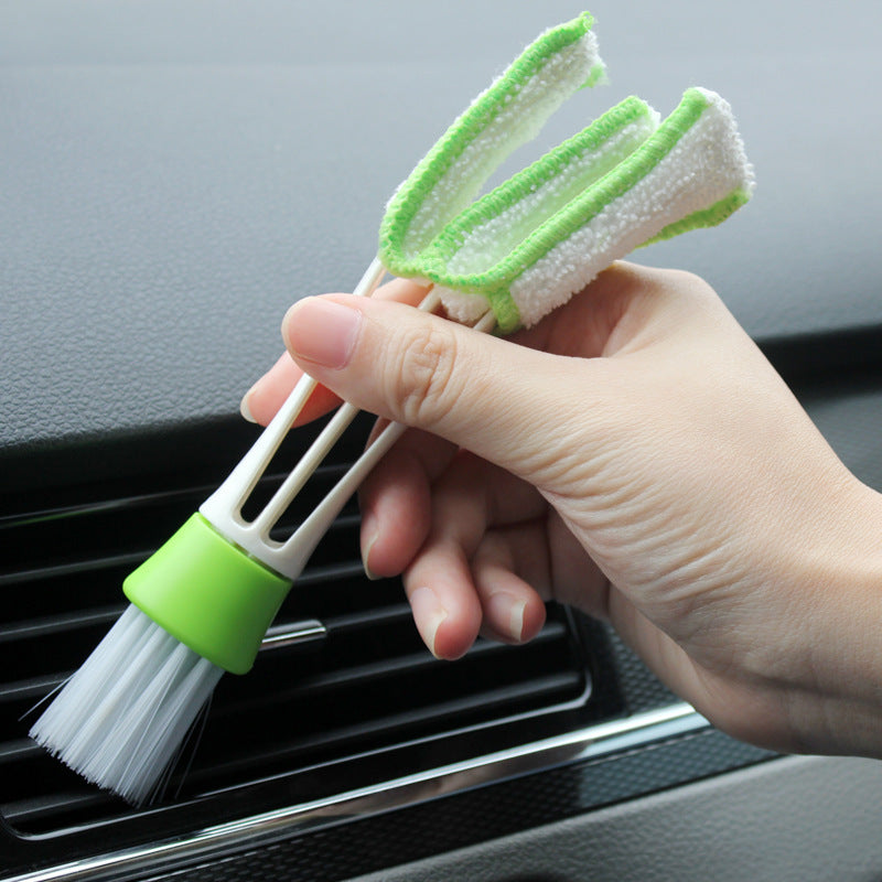 Car Air Conditioning Multi-function Air Outlet Cleaning Tool Instrument Panel Dusting Brush