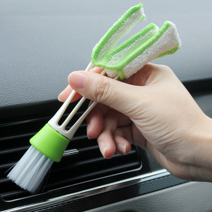 Car Air Conditioning Multi-function Air Outlet Cleaning Tool Instrument Panel Dusting Brush
