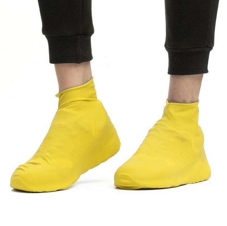 Latex Waterproof Shoe Cover Silicone Shoe Cover Sediment Resistant Rain Shoe Cover Travel Rainy Outdoor Water Shoe Cover Foot Cover
