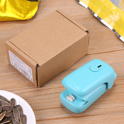 Lexuan Portable Household Quick-sealing Sealing Machine Small Express Food Packaging Bag Mini Hand Pressure Sliding Lid Sealer