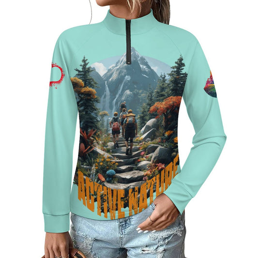 180gsm Women's Cool Touch Fitted Quick Dry Top(All-Over Printing)