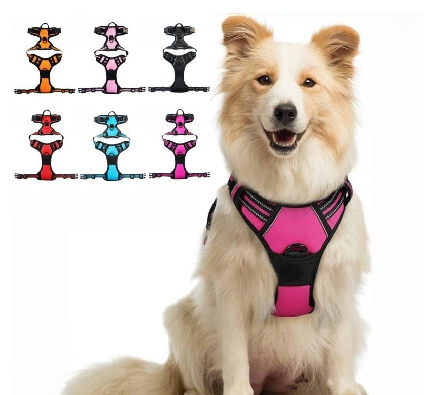 Pet Gardening Harness Vest With Thickened Explosion-Proof Design For Dogs, Cross-Border Style Dog Clothing, Dog Vest, Pet
