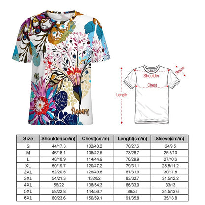 Custom Women Top T-Shirts NT (All-Over Printing) 180GSM Tees