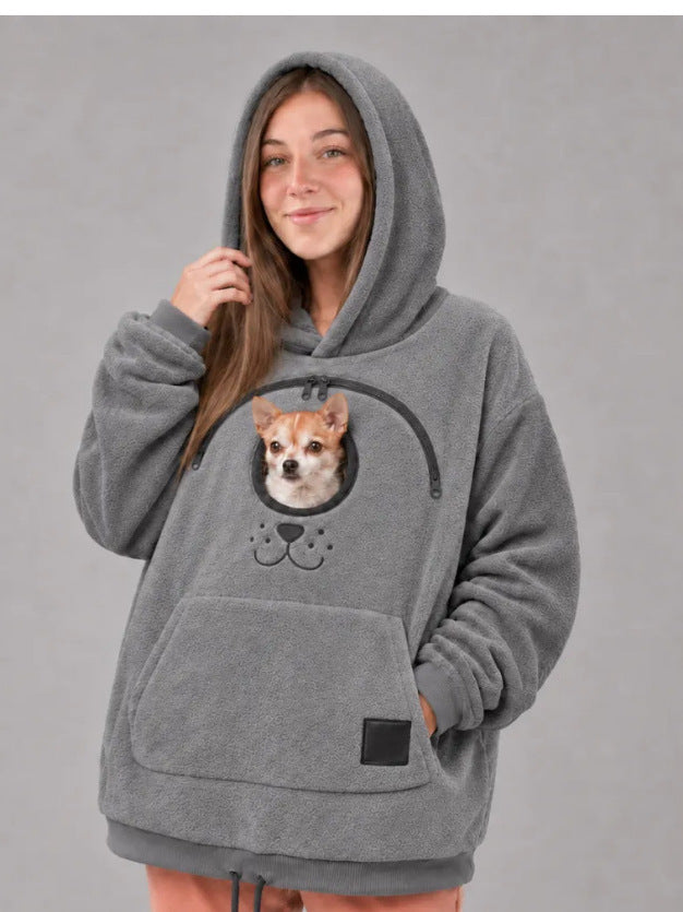 Flannel hoodie