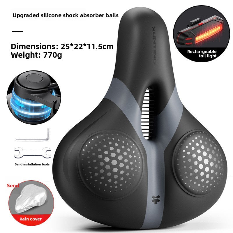 Thickened Silicone Gel Bicycle Seat Cushion