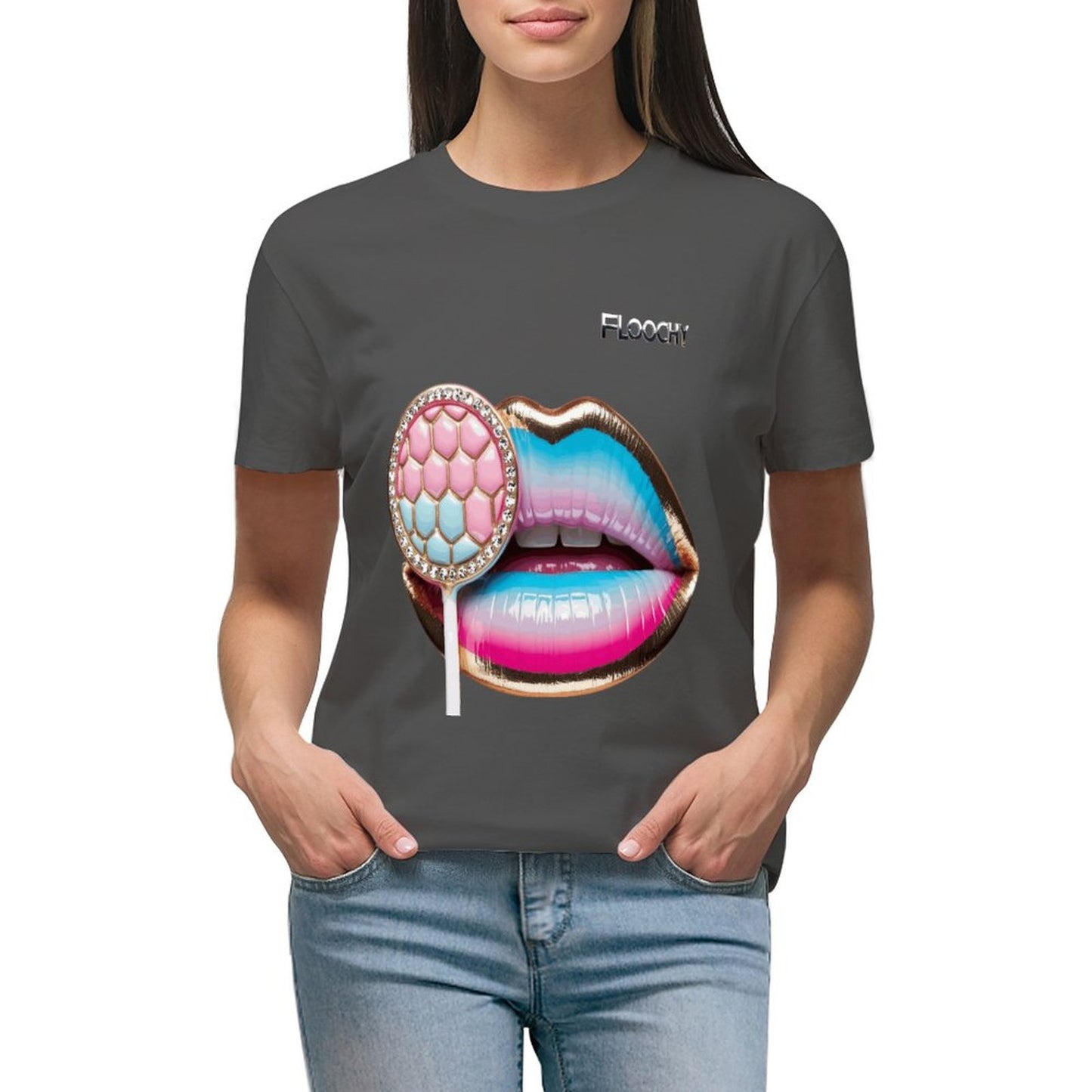 DTG 150gsm T-Shirts for Women-Printed Tees (High Definition & Front Printing)