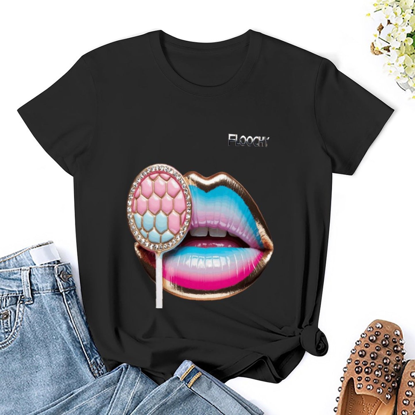 DTG 150gsm T-Shirts for Women-Printed Tees (High Definition & Front Printing)