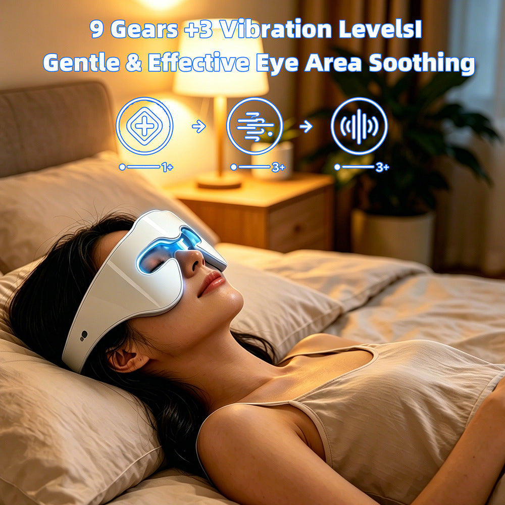 Red And Blue Light Eye Beauty Device Cross-Border New Product Household Led Infrared Light Beauty Device Esm Beauty Eye Mask Eye Massager