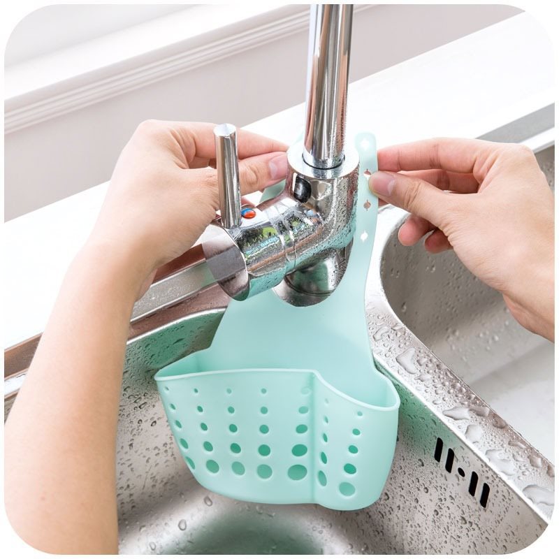 Sink Drain Basket Storage Hanging Basket Kitchen Gadgets
