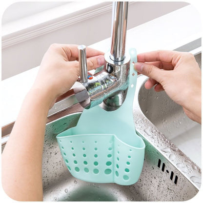 Sink Drain Basket Storage Hanging Basket Kitchen Gadgets