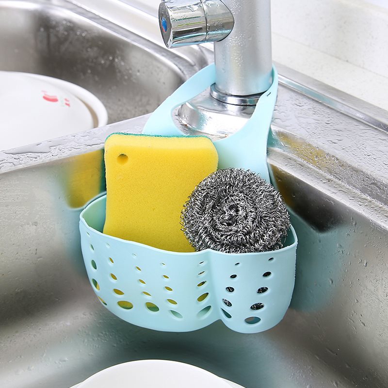 Sink Drain Basket Storage Hanging Basket Kitchen Gadgets