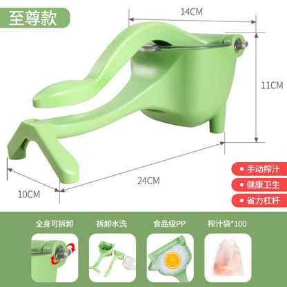 Manual Juicer Multifunctional Small Lemon Juicer Plastic Manual Juicer Juicer