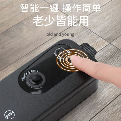 Cross-border Food Vacuum Packaging Machine Household Automatic Vacuum Sealing Machine Small Plastic Sealing Machine Portable Kitchen Preservation Machine