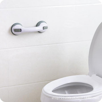 Bathroom Handrail Suction Cup Type Non-slip Handrail Free Punch Bathroom Glass Door Handle Safety Handle Wholesale