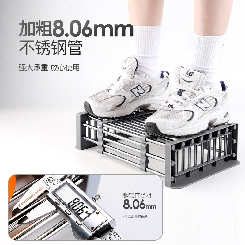 Kitchen Drain Rack Stainless Steel Retractable Sink Rack Shelf Home Tableware Bowl Chopsticks Storage Dish Rack Wholesale