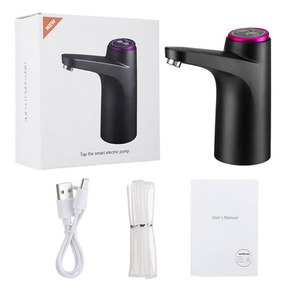 Spot Bottled Water Household Water Pump USB Rechargeable Automatic Pumping Water Dispenser Smart Water Dispenser