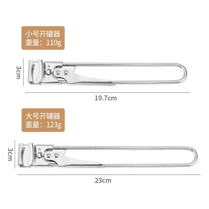 New Stainless Steel Bottle Opener Adjustable Can Opener Multifunctional Kitchen Gadgets Lazy People Labor-saving Can Open