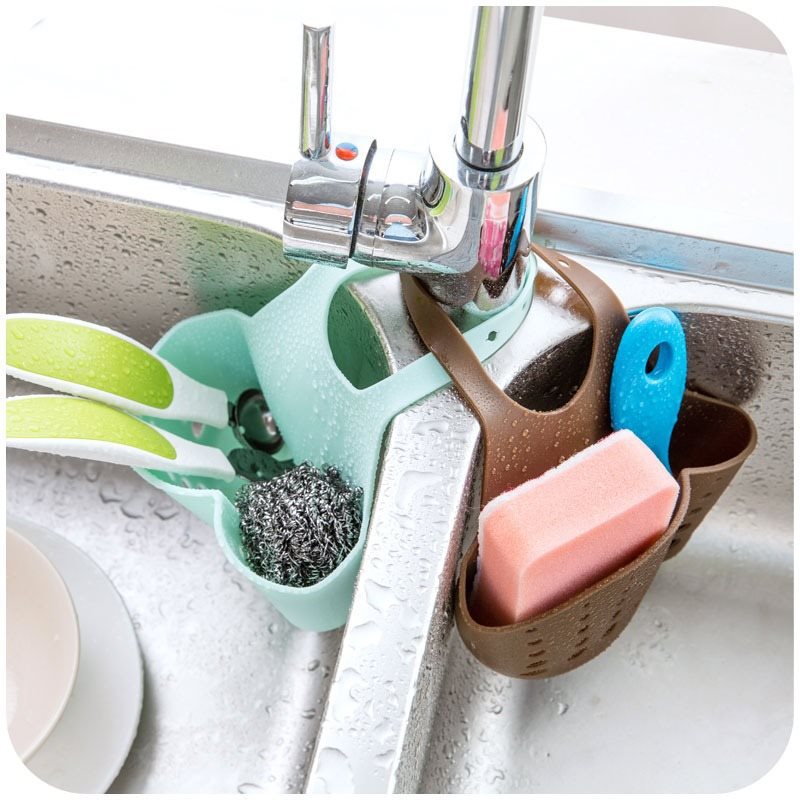 Sink Drain Basket Storage Hanging Basket Kitchen Gadgets