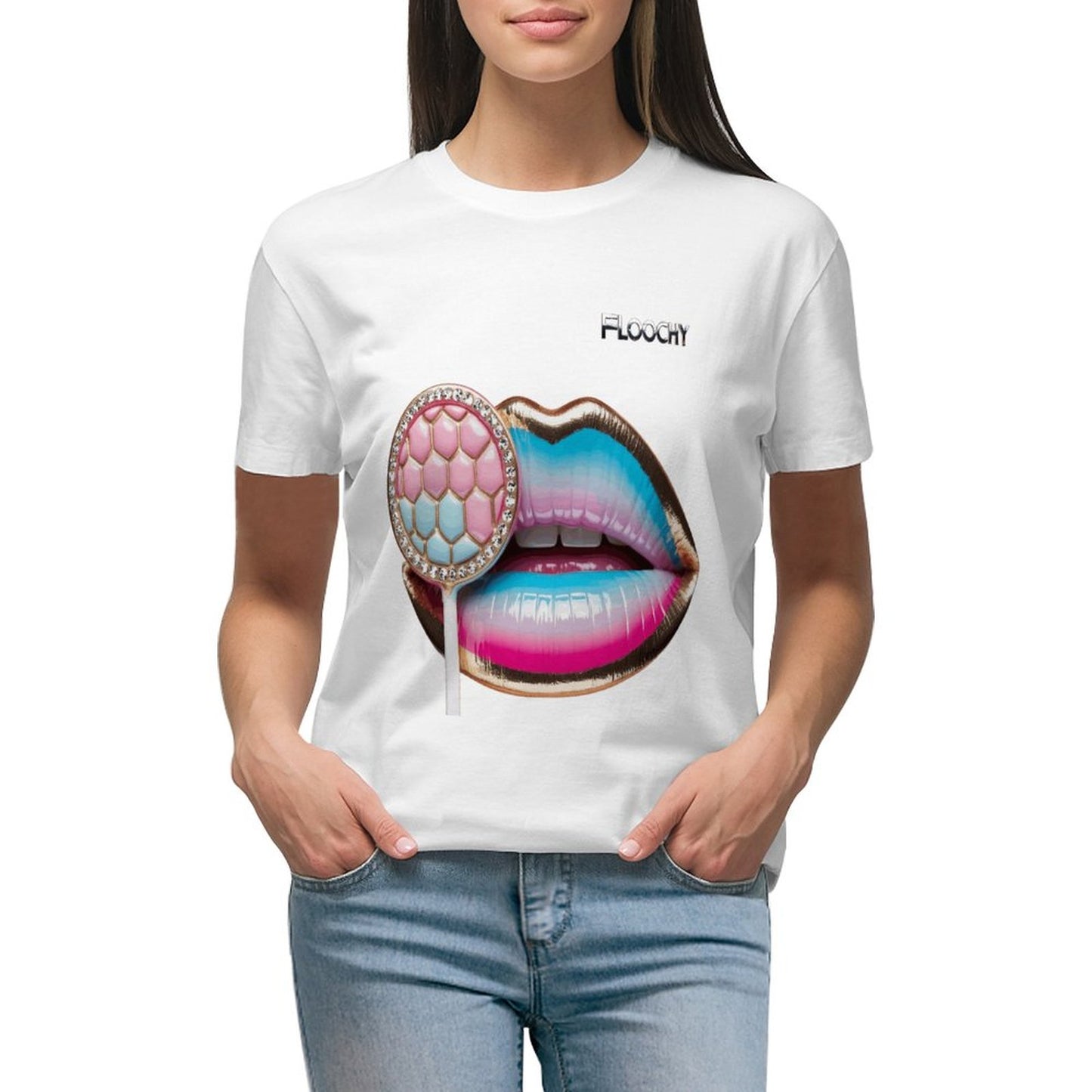 DTG 150gsm T-Shirts for Women-Printed Tees (High Definition & Front Printing)