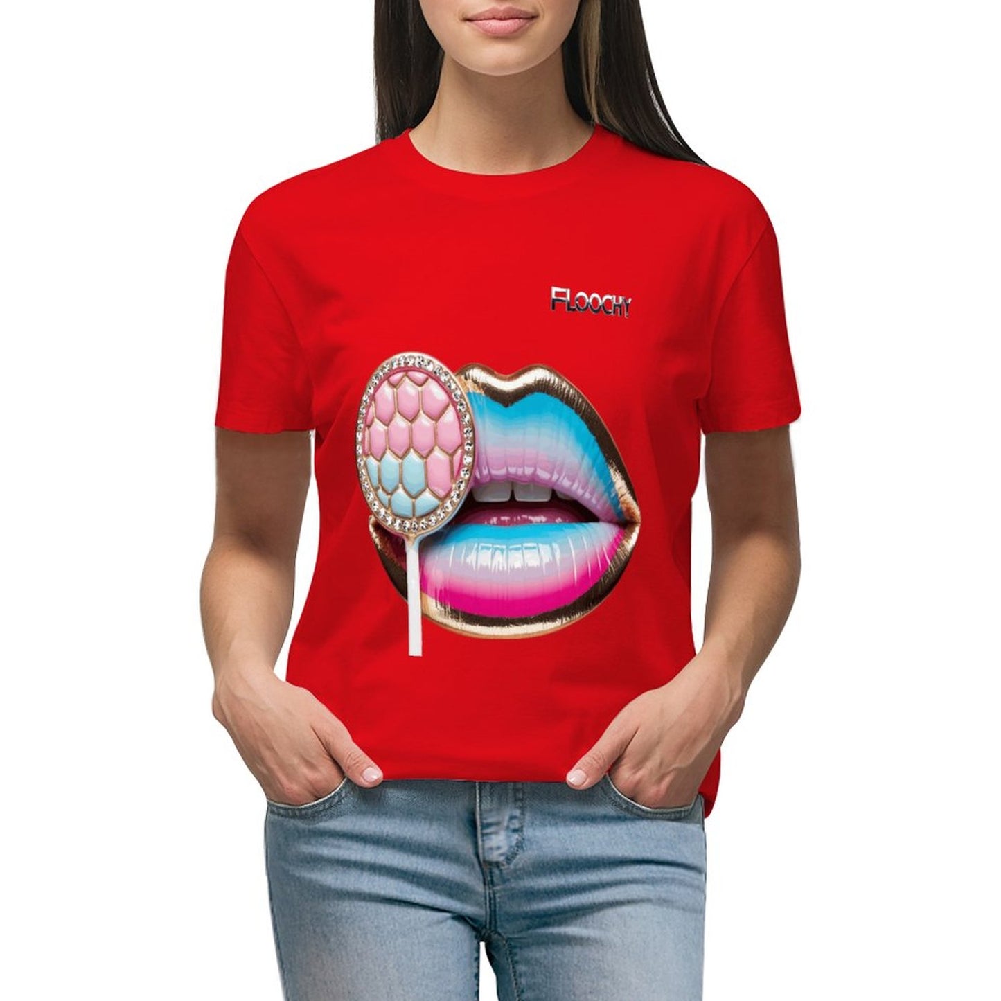 DTG 150gsm T-Shirts for Women-Printed Tees (High Definition & Front Printing)