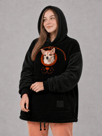 Flannel hoodie