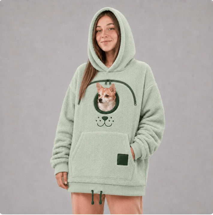 Flannel hoodie