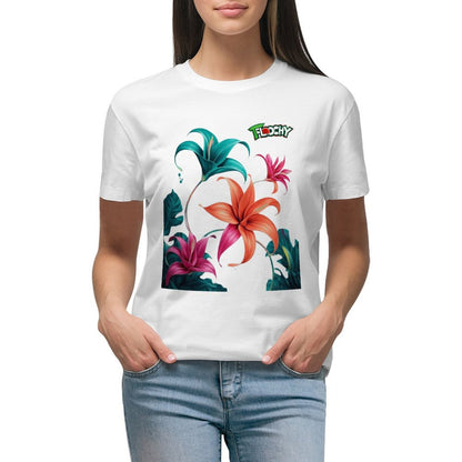 DTG 150gsm T-Shirts for Women-Printed Tees (High Definition & Front Printing)