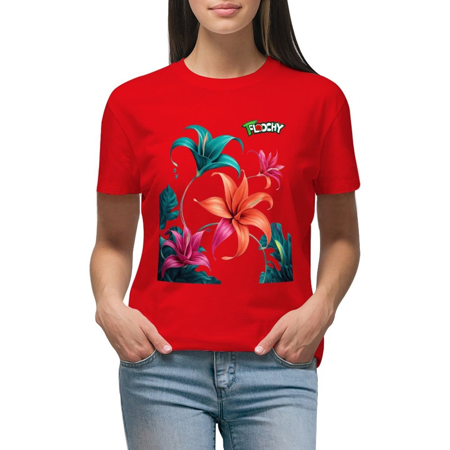 DTG 150gsm T-Shirts for Women-Printed Tees (High Definition & Front Printing)